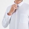 【特价】【易干】柒牌男士衬衫商务休闲翻领长袖春季新款打底开衫衬衣	122A70511 商品缩略图2