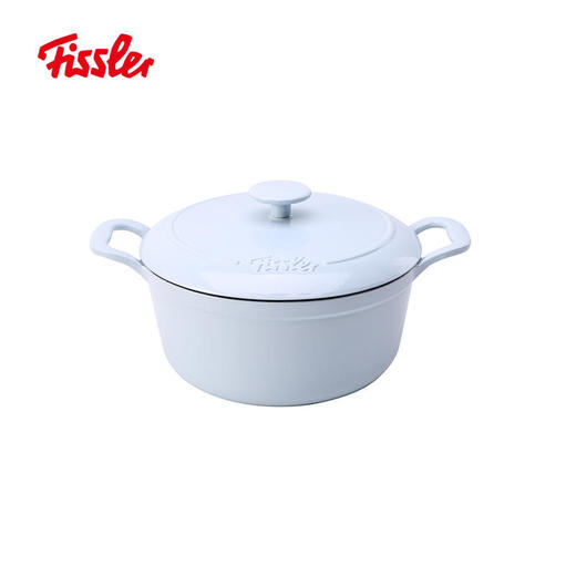 【6F】菲仕乐24厘米铸铁锅  紫色 商品图3