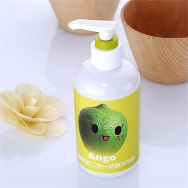 安购洗发沐浴露二合一280ml 2瓶组合婴儿儿童洗护宝宝沐浴液低泡 商品图3