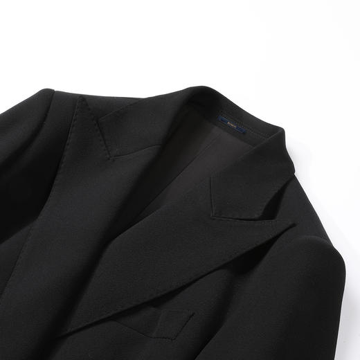 【上衣+裤子】罗蒙女士西服套装商务通勤时尚休闲双排扣西装两件套女 商品图8