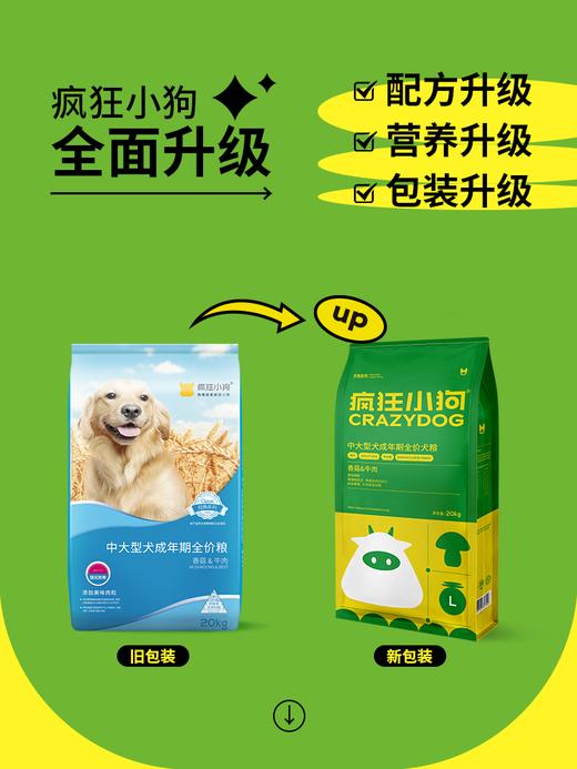 香菇牛肉成犬20斤 40斤｜补钙壮骨 呵护关节 商品图3