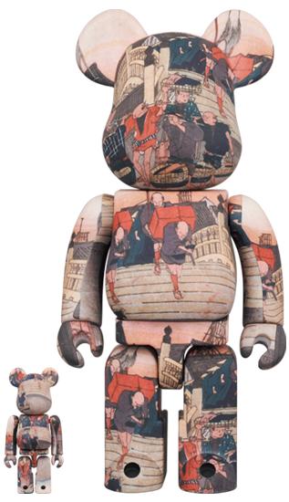 【预售】收藏系列 Be@rbrick 400%系列 浮世绘 歌川广重 商品图1