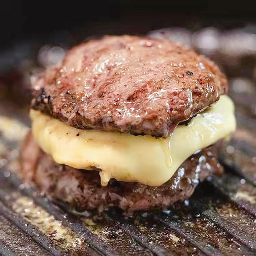 【100%纯牛肉！】2:8肥瘦比好吃不柴安格斯原切纯牛肉饼速成早餐牛肉饼便捷美味用料十足自然纯正老少皆宜1KG 商品图2