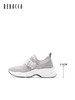 2楼瑞贝卡透气舒适飞织休闲百搭轻便跑步鞋运动鞋女鞋 商品缩略图1