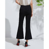 EITIE爱特爱春季新款洋气显瘦通勤百搭时尚开叉喇叭裤长裤女 商品缩略图4