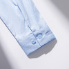 【刺绣款】罗蒙春秋新款女士衬衫简约纯色气质方领商务通勤长袖衬衫 商品缩略图10