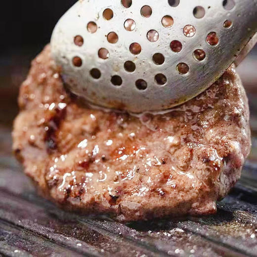 【100%纯牛肉！】2:8肥瘦比好吃不柴安格斯原切纯牛肉饼速成早餐牛肉饼便捷美味用料十足自然纯正老少皆宜1KG 商品图1