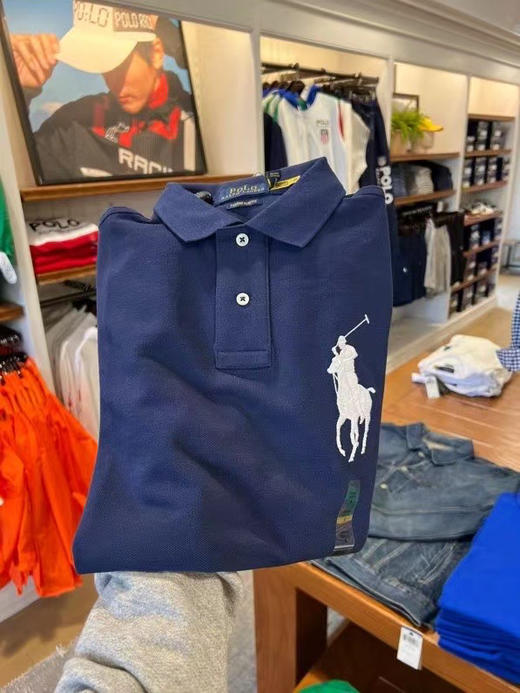 ￥550直邮到手！好多新色🌈RL Polo劳伦拉夫男士大马标Polo 衫 商品图5