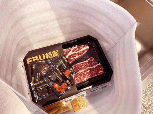 美国谷饲ding级牛小排1000g原切牛排进口牛肉顺丰冷链直达 商品图4