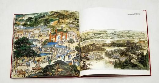 《旧京环顾图》，12开，折页装，函套装，王大观绘，云南人民出版社1995年版，定价290元，售价38元。非偏远地区包邮。品相9成。 商品图6