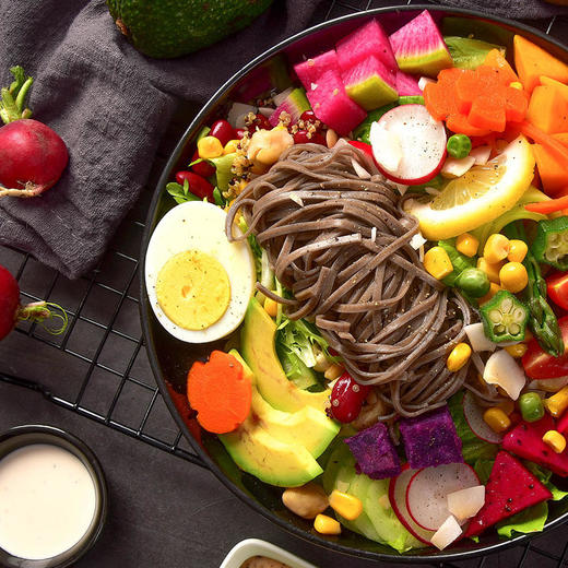 【直播专用】【张宝山山药荞麦面8包】国家非遗铁棍山药荞麦面健身健康面 商品图3