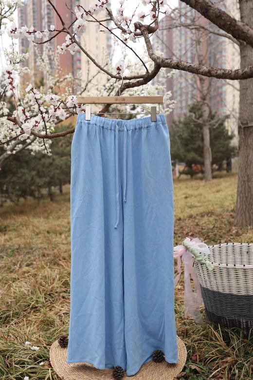 预售——福利款：春款阔腿裤（20709251-月白） 商品图1