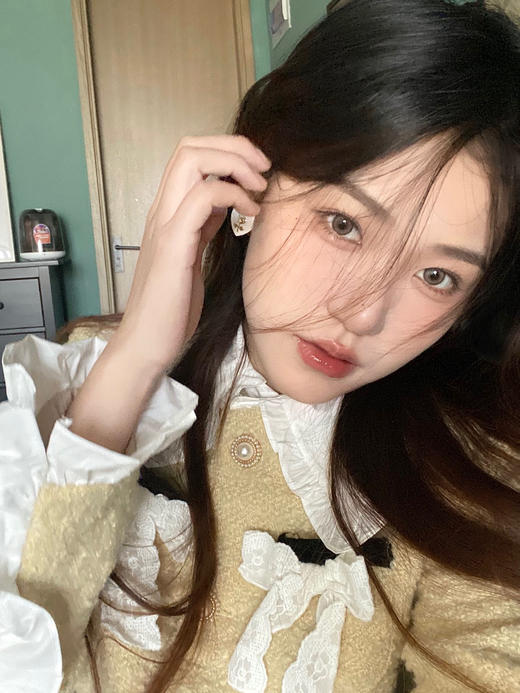 【平价年抛】生椰冻 Hymora  | 中直径14.2，着色13.4  | 【同品牌多副更划算,选款色板在详情页138一副 198两幅 238三副】，亚麻棕色美瞳 商品图1