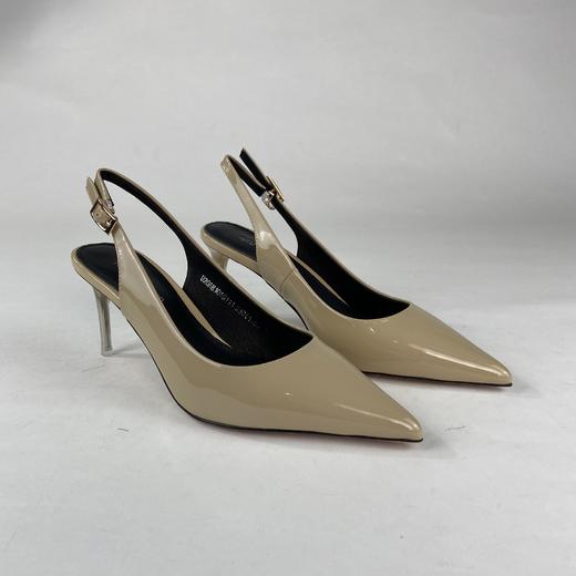 IUIU SECOND夏季时尚简约细跟凉拖鞋 商品图5