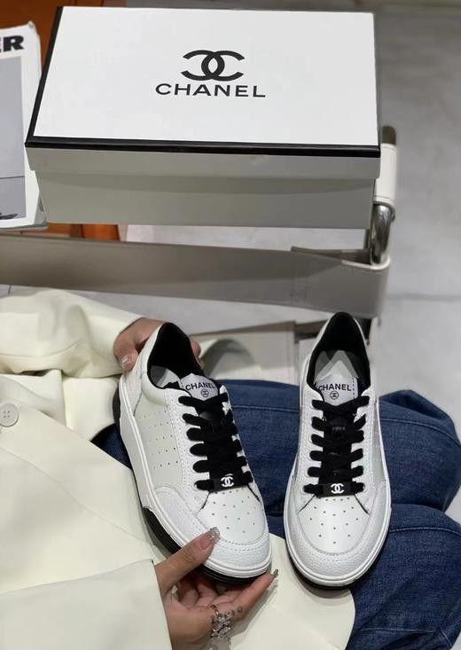 老友团购 胎牛皮小香白鞋 轻盈 舒适 商品图13