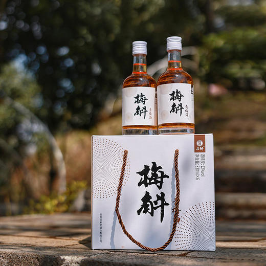 【直播专用】【真青梅真米酒清爽利口】12度微醺好喝不辣喉让食物更美味梅斛青梅酒330ml 商品图2