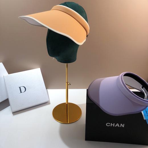 【出街百搭！无惧暴晒】夏季波浪边大檐UV防晒空顶帽时尚韩版明星款可爱遮阳发箍式太阳帽 商品图4