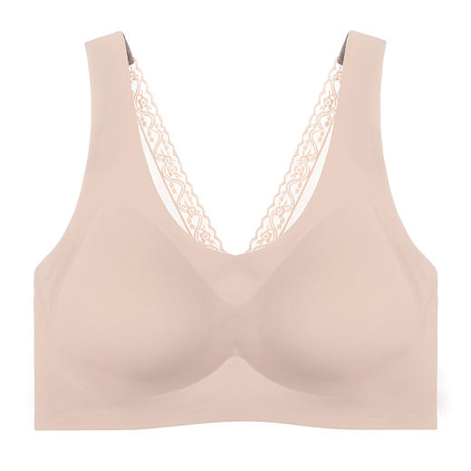 爱帝女士光面文胸无痕蕾丝美背式文胸 商品图11