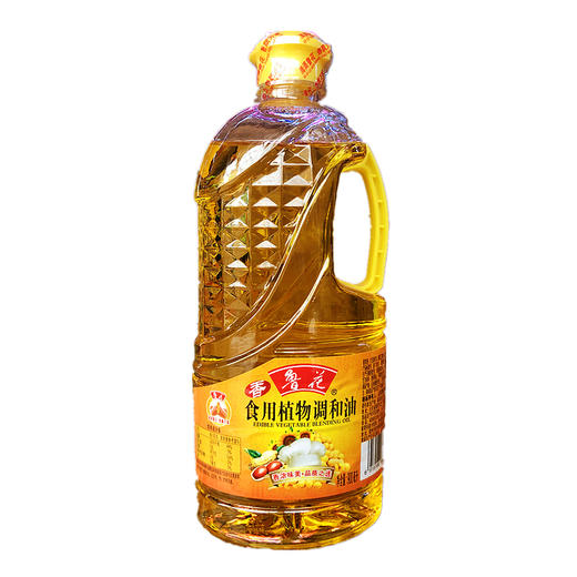 鲁花食用植物调和油（大豆油） 900ml/瓶 商品图0