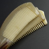 【天然牛角梳】 尖尾牛角梳 厚手柄可按摩梳子 商品缩略图2