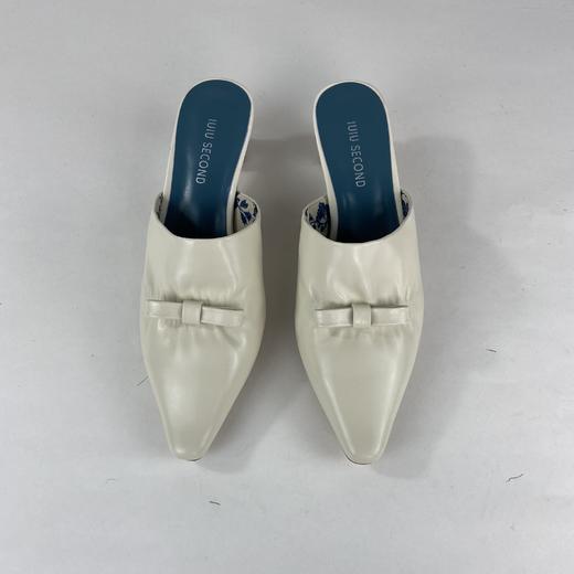 IUIU SECOND夏季时尚简约饰扣穆勒拖凉拖鞋 商品图3