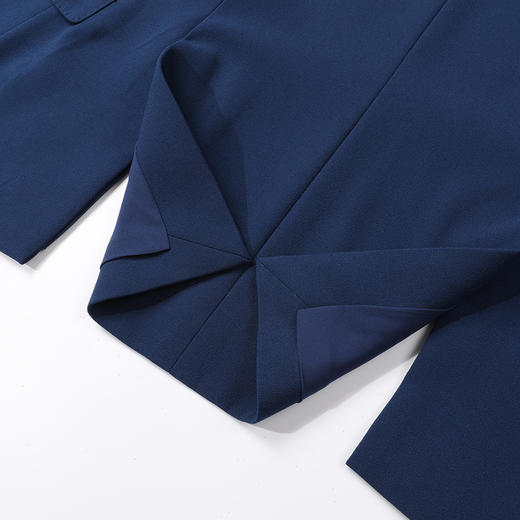 【上衣+裤子】罗蒙西装套装抗皱微弹双排扣气质通勤商务休闲两件套女 商品图9