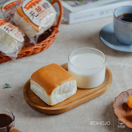 kohojo无蔗糖老式面包 400g/箱 儿时记忆，经典味道，慢发酵更软绵 商品图3