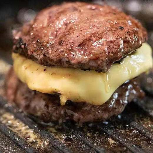 【100%纯牛肉！】2:8肥瘦比好吃不柴安格斯原切纯牛肉饼速成早餐牛肉饼便捷美味用料十足自然纯正老少皆宜1KG 商品图0