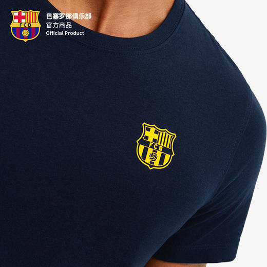 【官网同款】巴塞罗那俱乐部商品丨巴萨新款条纹短袖T恤德容同款 商品图4