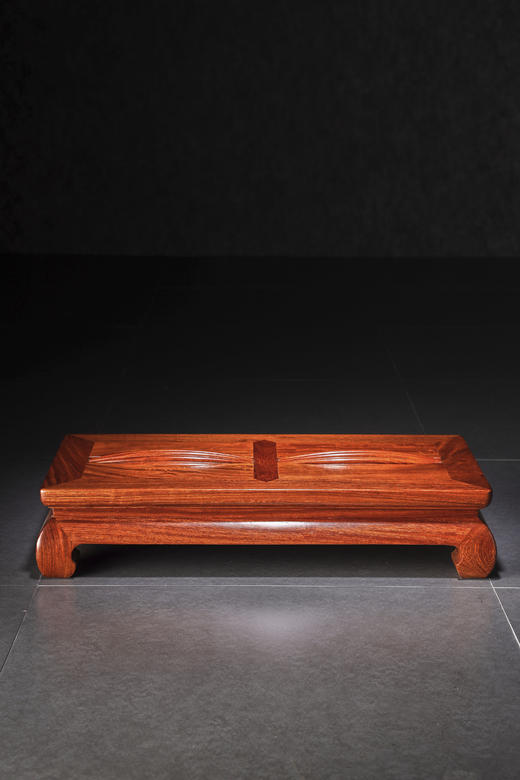 红桥红  家具严选  缅甸花梨（大果紫檀）【60 滚轴养身脚踏】 商品图0