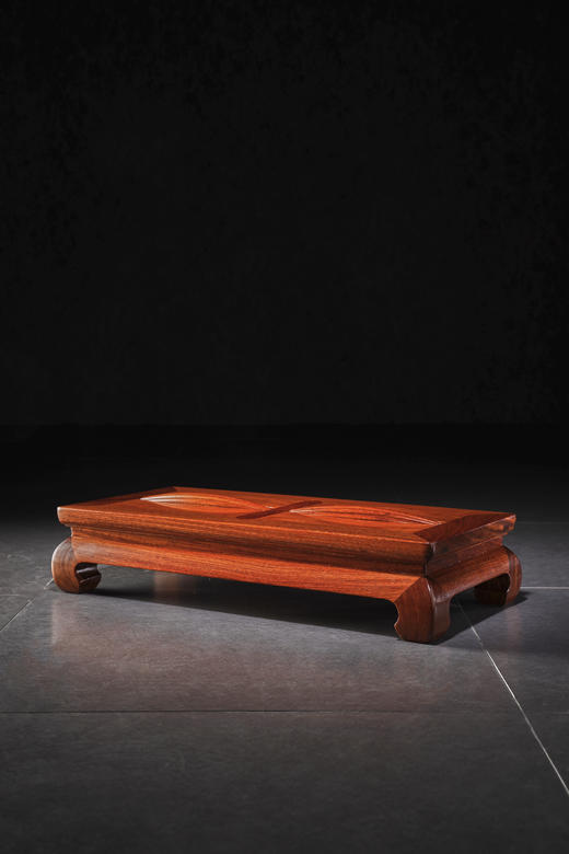 红桥红  家具严选  缅甸花梨（大果紫檀）【60 滚轴养身脚踏】 商品图1