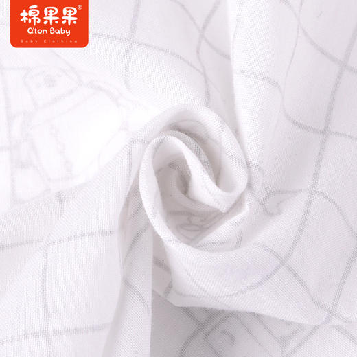 棉果果夏季男童全棉印花长袖外套M212100222330 商品图2