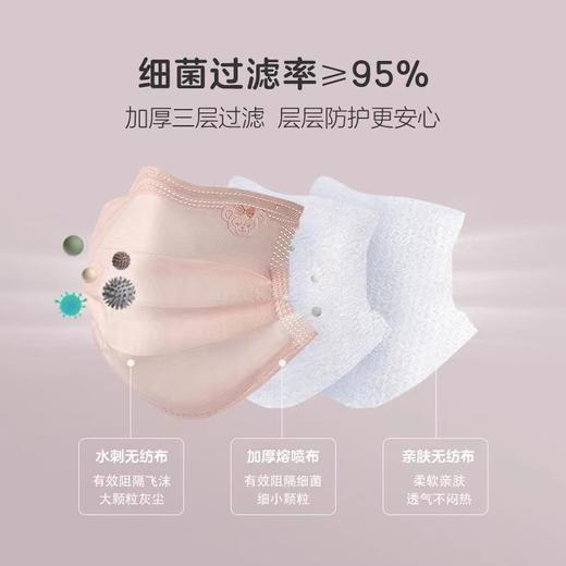 迪士尼 | 雪莉玫口罩 100个  钢印款可爱粉色高颜值 商品图2