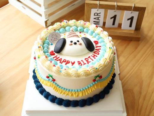 翻糖小狗蛋糕 商品图1