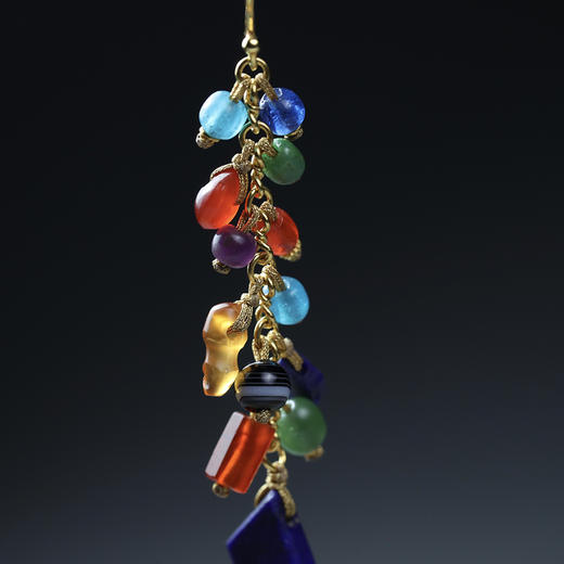 西亚高古七彩水果糖多宝耳环 商品图9