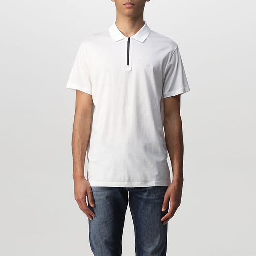 EMPORIO ARMANI 阿玛尼 男士短袖T恤 白色 3L1FAB 1JUVZ 0101 商品图1