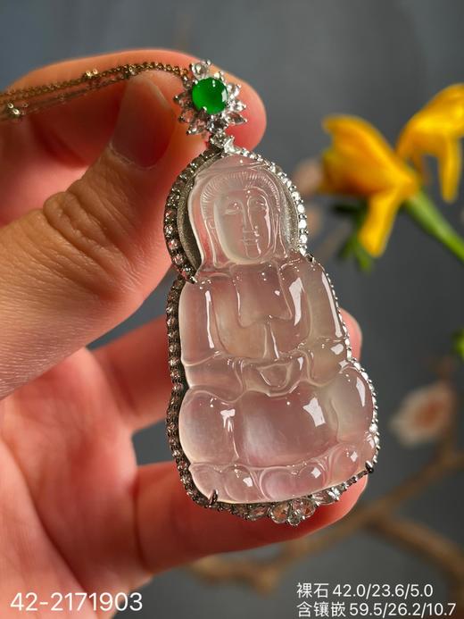 42-2171903，玻璃观音吊坠，39999 商品图2