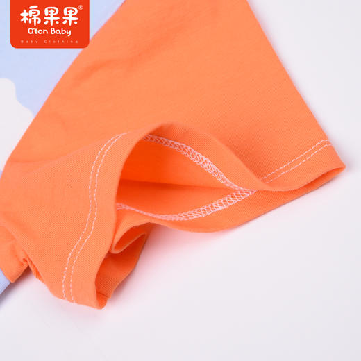 棉果果夏季男童纯棉短袖T恤M212140222327 商品图4