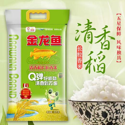 金龙鱼清香稻长粒香米5kg 商品图0