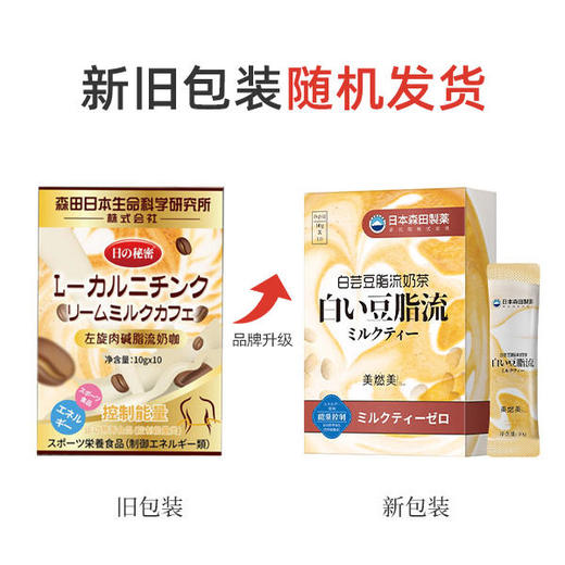 「边喝变瘦」美燃美白芸豆脂流奶茶10条/盒冲泡食用热量防火墙阻糖又控油告别负重感 商品图5