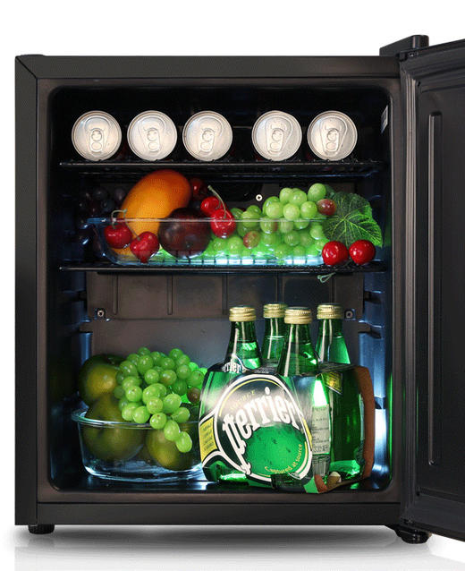 HCK哈士奇 BD-46EX 冰箱小型mini办公室家用宿舍冷藏冷冻无霜母乳 商品图2