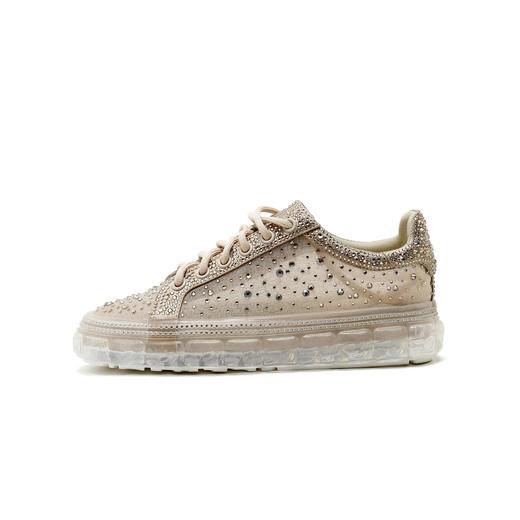 IUIU SECOND夏季仿钻休闲舒适平底女鞋 商品图6