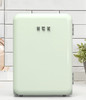 HCK哈士奇 BC-40RSA复古小冰箱家用单门小型客厅卧室静音节能冷藏 商品缩略图1