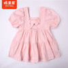 棉果果夏季女童纯棉泡泡短袖连衣裙M222701222285 商品缩略图6