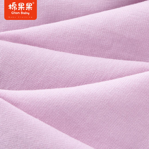 棉果果夏季女童纯棉花边翻领短袖T恤气质M222140222291 商品图3