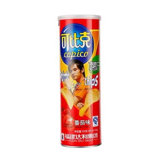 可比克番茄味薯片   105克/罐 商品图0