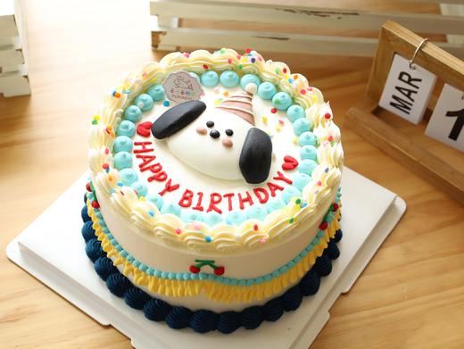 翻糖小狗蛋糕 商品图0