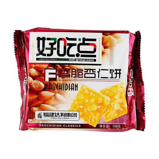 达利好吃点香脆杏仁饼  108克/包 商品图0