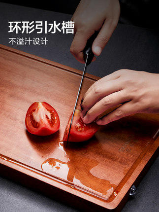 多样屋抑菌双面砧板切菜板家用厨房实木案板 商品图2