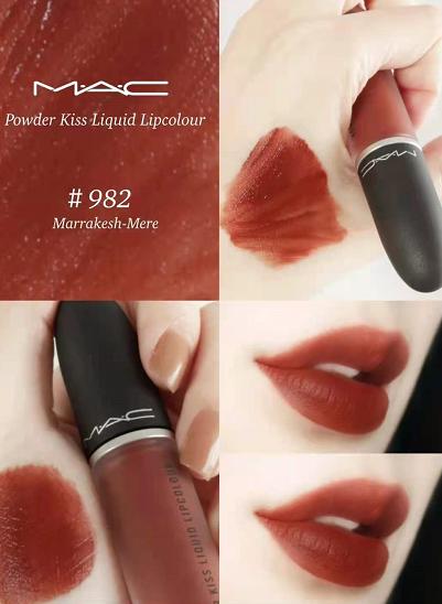 MAC魅可 柔雾唇釉丝绒雾面唇釉 超热色号显肤白 显色 持久 商品图3